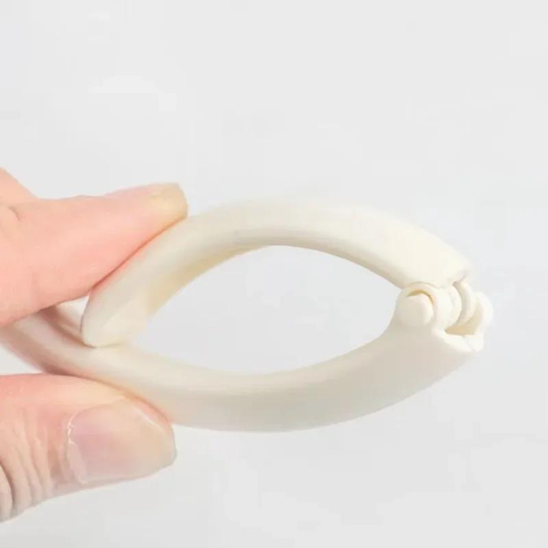 Portable Bag Hook Hanger Foldable Holders Table Office Decor Plastic Desk Side Hook Use Handbag Travel Bag Organizer Hook Holder