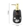 Soap Dispenser Ceramic Hand Sanitizer Press Bottle Shower Gel Sub Bottle Luxury Shampoo Lotion Bathroom Accessories 450ml