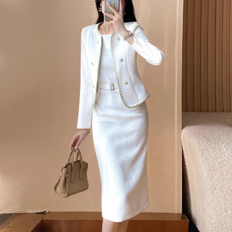 Taluoman Women's Suit Jacket & Dress Set