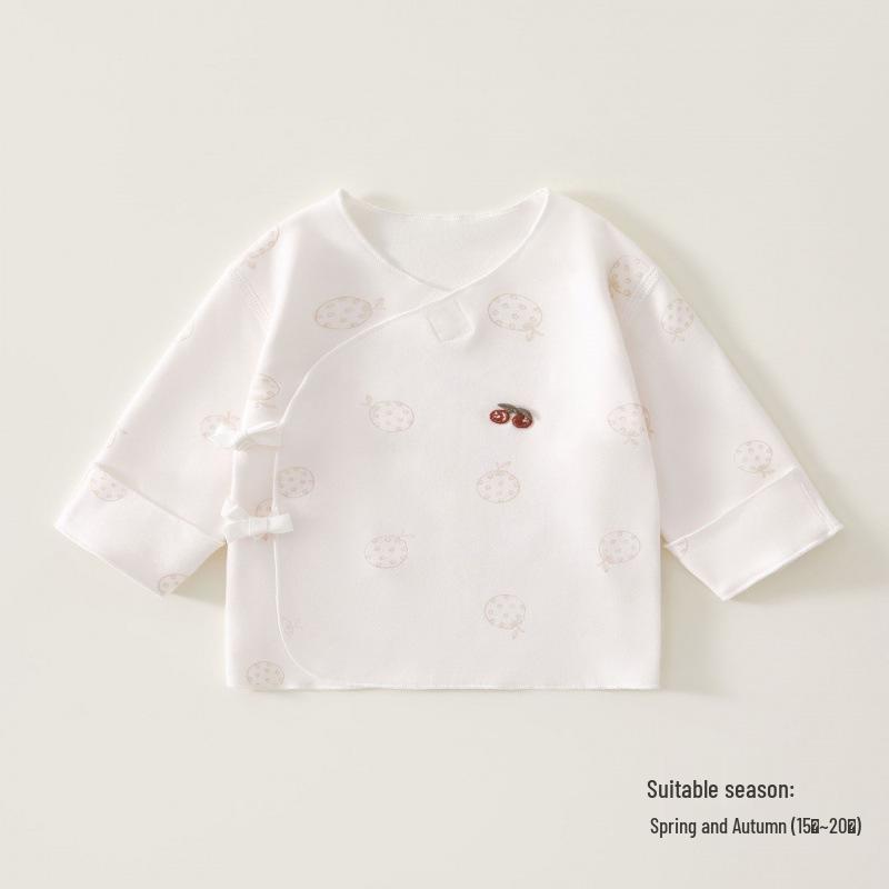 Newborn A-Class Pure Cotton Monk Robe Shirt - Spring/Autumn Newborn