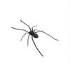 Plastic Decorative Spider Prop for Halloween Party Pranks and Home Decoration Realistic Design Lightweight Flexible Legs