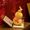 Soft Gourd Plush Toy Fortune Cartoon Plush Ingot Doll Gourd Mascot Plush Doll  Kids Gifts