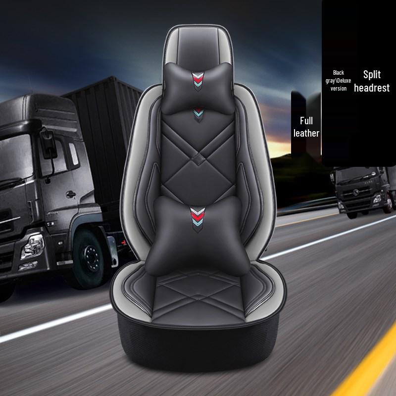 Delong M3000 All-Season Leather Seat Cover for Truck (Main Driver)