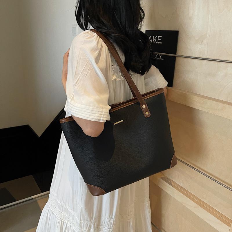 Fashion Large-capacity Tote Bag Women's New Casual Commuter Shoulder Bag