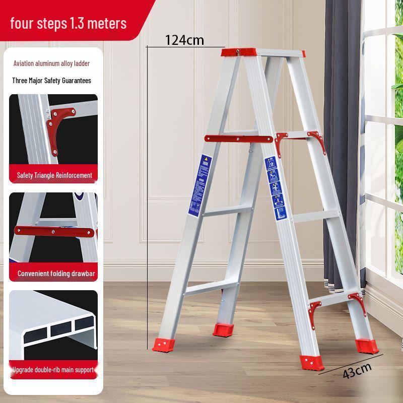 2-3M Multifunctional A-Frame Aluminum Alloy Ladder for Construction