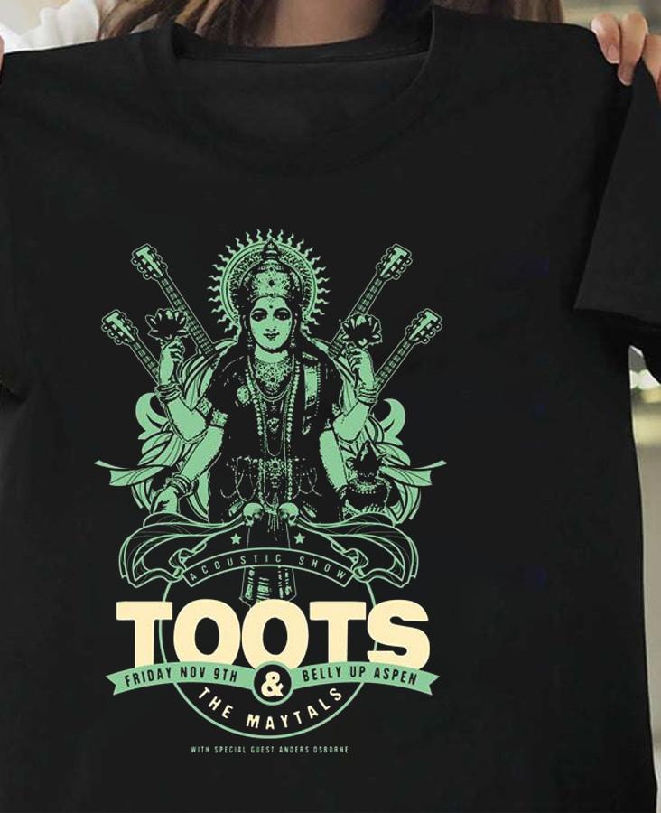 Toots and the Maytals Black Cotton Shirt FULL size S-345XL DM602 Unisex T-Shirt XL