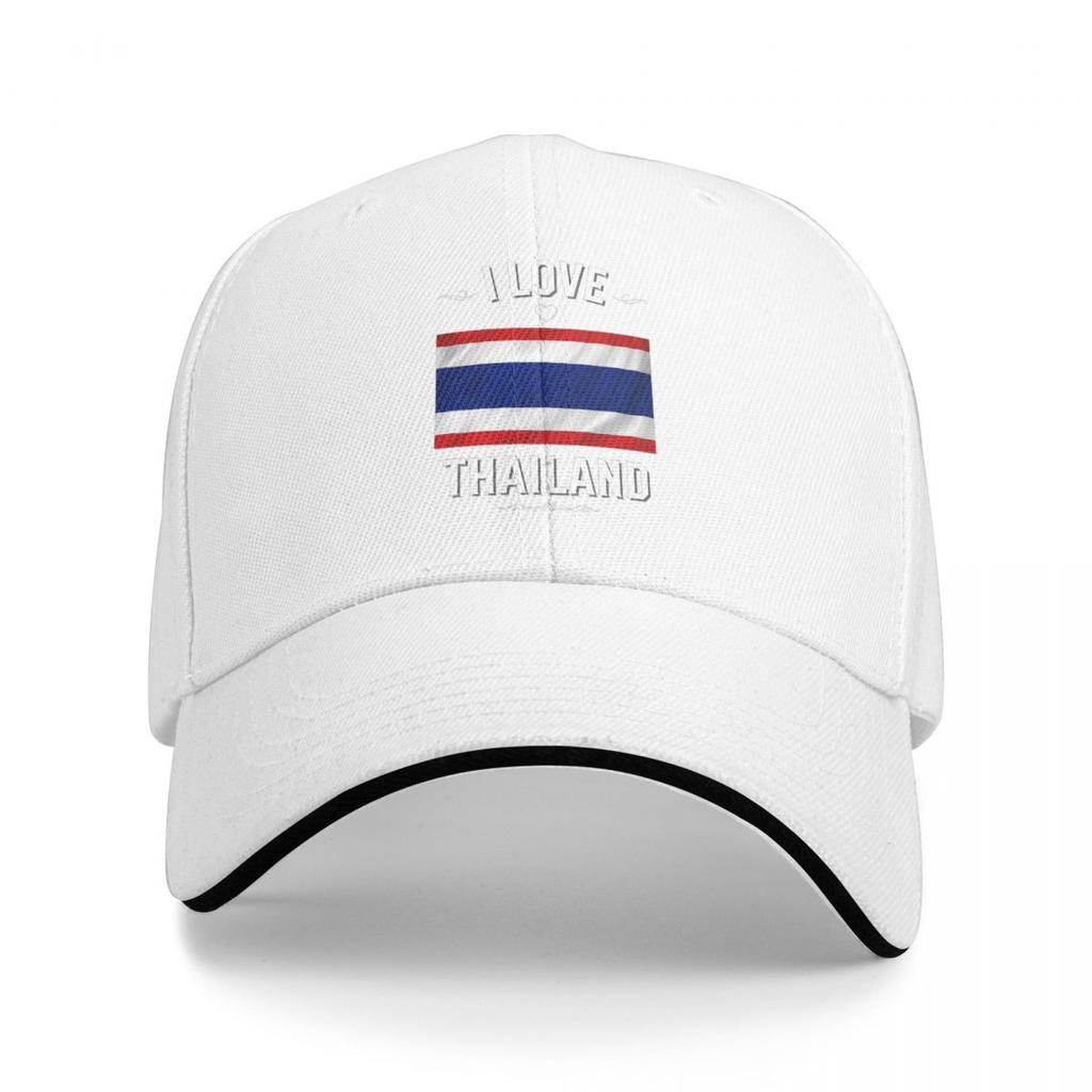Unisex Baseball Hats I Love Thailand Outdoor Streetwear Summer Sports Baseball Caps Hip Hop Cap Casquette Hats