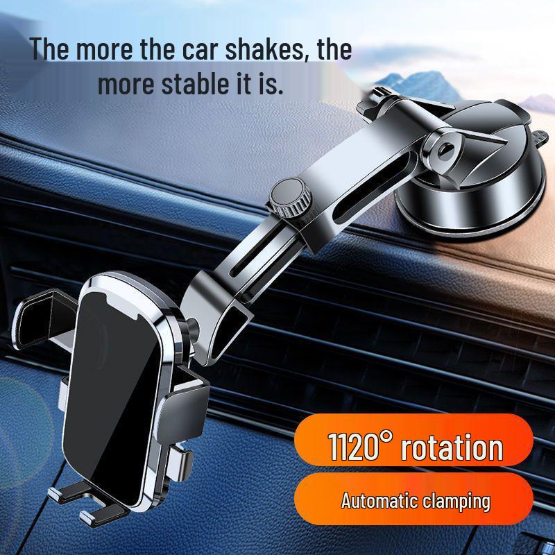 2024 Universal Car Phone Holder with Suction Cup - Dedicated Navigation Mount