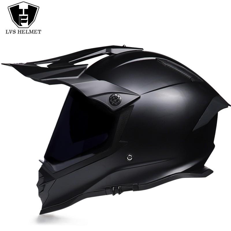 Full Face Motorcycle Helmet With Dual Visors Off-Road Rally Highway Riding Unisex All-Season ABS S M L XL