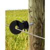 Electric Fencing Ring Insulators, Wire Mesh Ring Insulator, Wooden Post Insulator Screw-in, for Ropes, Wires and Strands.