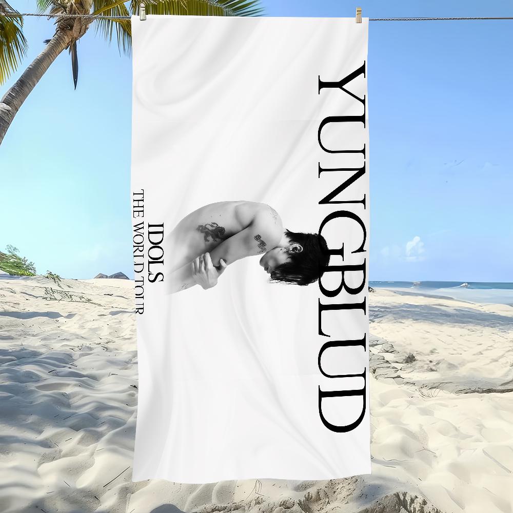 English Singer Y-YUNGBLUDS Idols Towel Beach Oversized Soft Ultra Absorbent Quick Drying Large Pool Travel Camping Bathroom