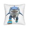 67 Meme Tralalero Tralala Italian Brainrot Pillowcase Printed Fabric Cushion Cover Gift  Pillow Case Cover Home