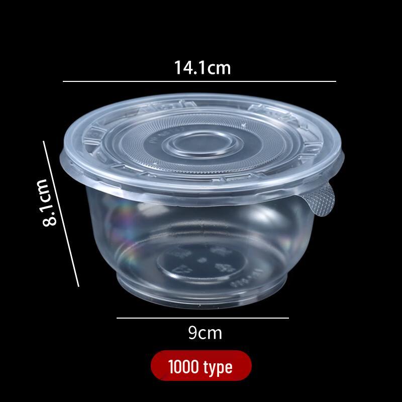 

Disposable Plastic Takeout Bowls with Lids