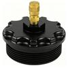 Easy Installation Fuel Filter Cap with Pressure Port for 6.0L Aluminum Filter Caps Replacement Auto Accessory