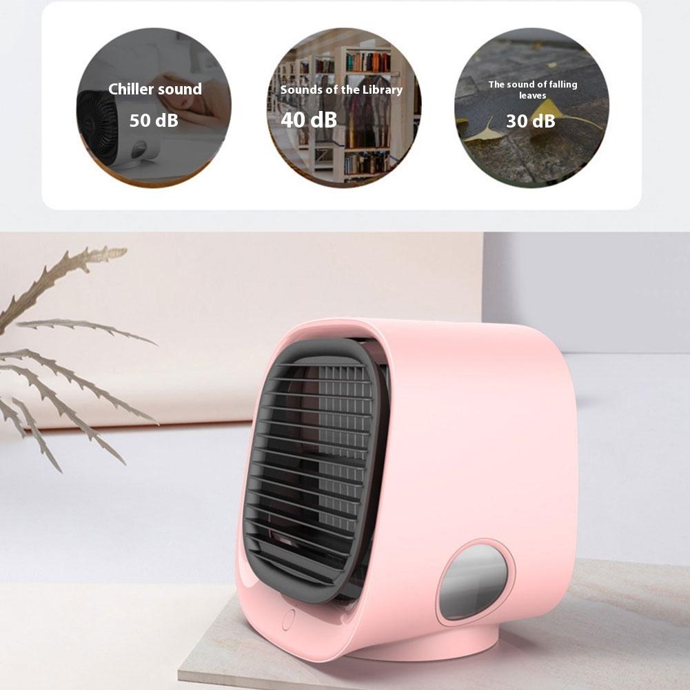 Quiet Cooling Desk Fan 3 Speeds Adjustable Personal Quiet Table Fan Circulation Wind Air Cooler for Home Office Desktop