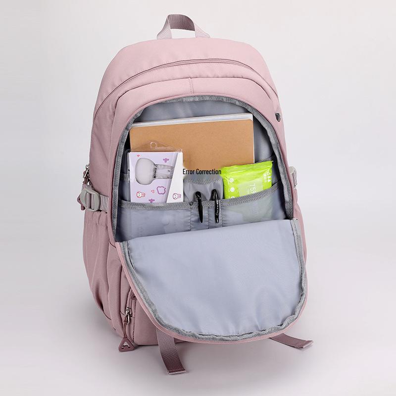 Stylish & Durable Large Capacity Backpack for Junior High School Girls