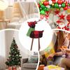 Kawaii Standing Christmas Elk Decor Mini Retro Elk Decoration Christmas Elk Figurine  Children