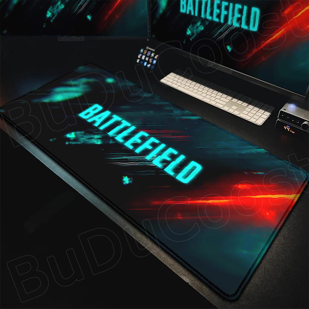 New Cool Game Wallpaper Battlefield 6 Mouse Pad Desk Mat Large Non-slip Non-slip Keyboard Ergonomic Office Rubber PC Home Custom