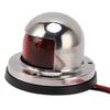 Boat Navigation Lights Marine Grade Stainless Steel 316 IP68 Waterproof 2 Color LED Bow Light DC12V for Yachts Ships