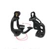 Male Chastity Lock CB Kit, Cock Cage Double Lock Design Chastity Lock Breathable,52,S