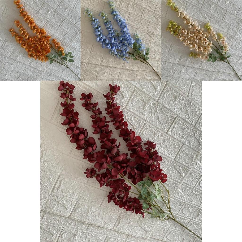 Silk Wisteria Floral Decor For Wedding Ceremony Venue Wall And Ceiling