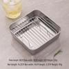 304 Stainless Steel Skewer Rack & Baking Pan for Air Fryer/Oven