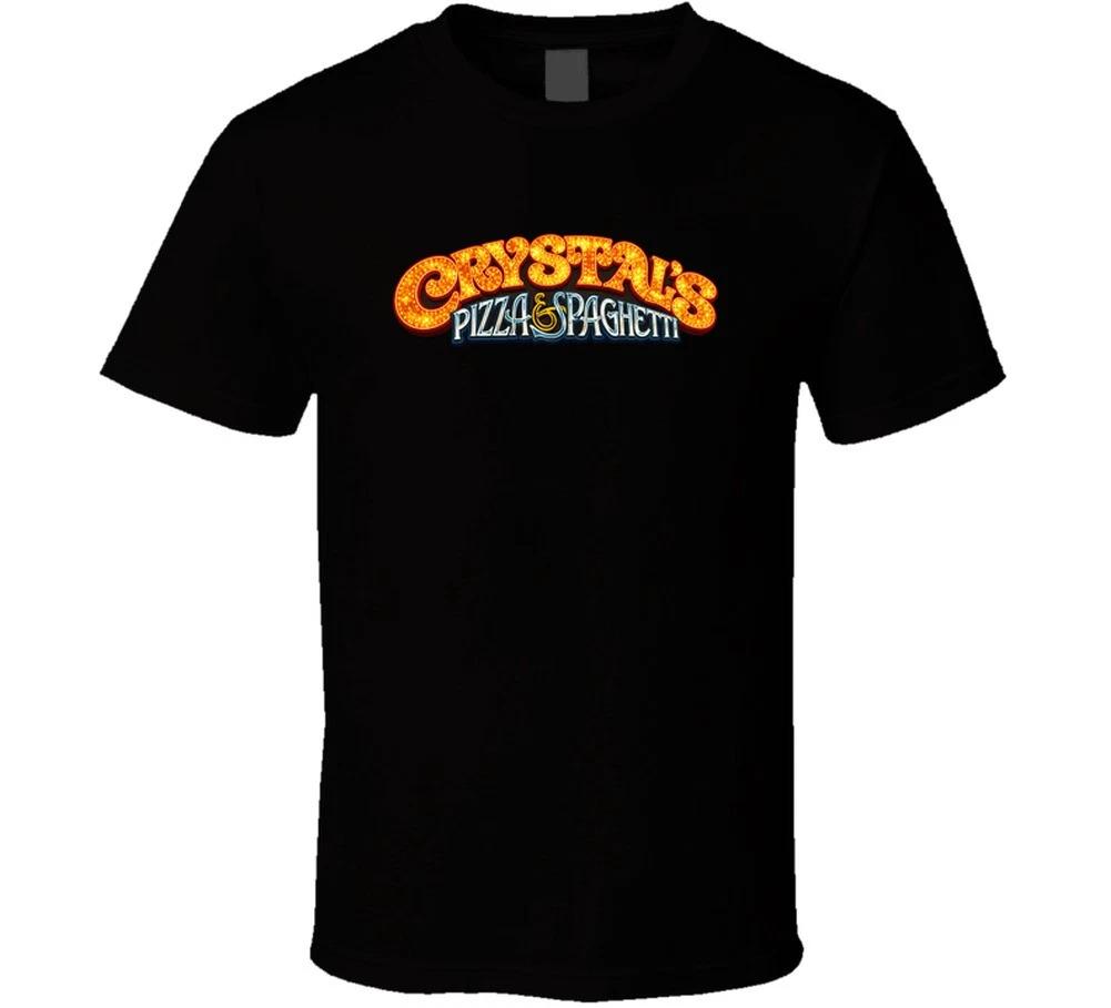 Crystals Pizza Spaghetti Restaurant Dallas Texas T Shirt L