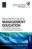 The Securing the Future of Management Education : Competitive Destruction or Constructive Innovation? Book