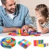 Large Wooden Domino Set For Children And Adults Educational And Intellectual Building Blocks Toy Brand Chengchen 120 New Pieces