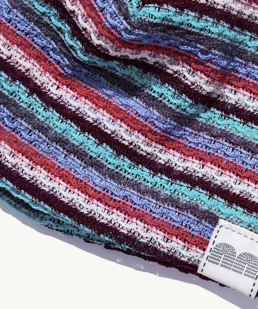 NOT NEW Summer Nn Label Pattern Beanie Red