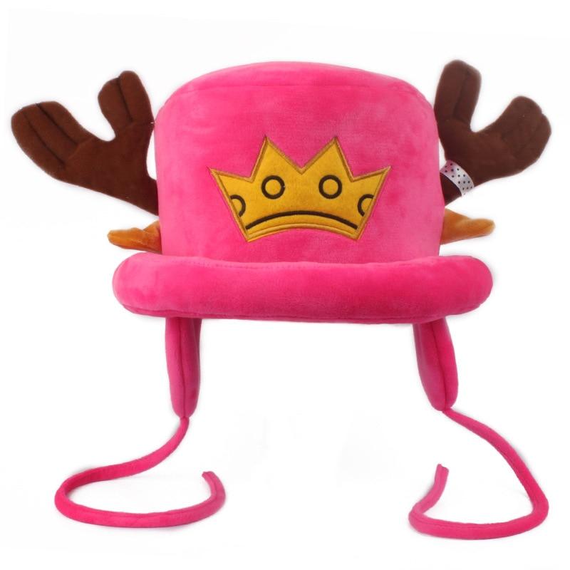 Anime Kawaii Plush Toys Cosplay Tony Chopper Cotton Hat Warm Winter Cap For Costume Adult Unisex Accessories Gifts