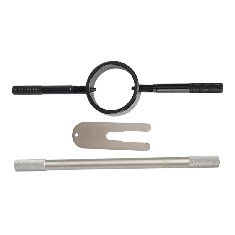 

Adjustable Motorcycle Fork Spring Compressor set Motorcycle Suspension Maintenance for Easy Use on Most Upsides Down Fork 1