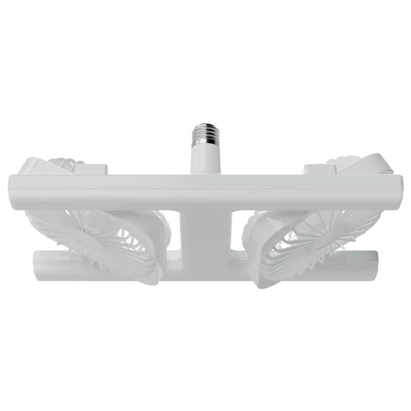 60W Low Ceiling LED Ceiling Fan Light with Remote E27 Socket Dual Fans Energy Saving for Kids Room Home Renovation