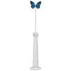 USB-wiederaufladbarer Schmetterling Elektrischer Katzen-Zerrer 360° Rotation Saugnapf-Basis Automatischer Katzen-Zerrer Lange Akkulaufzeit
