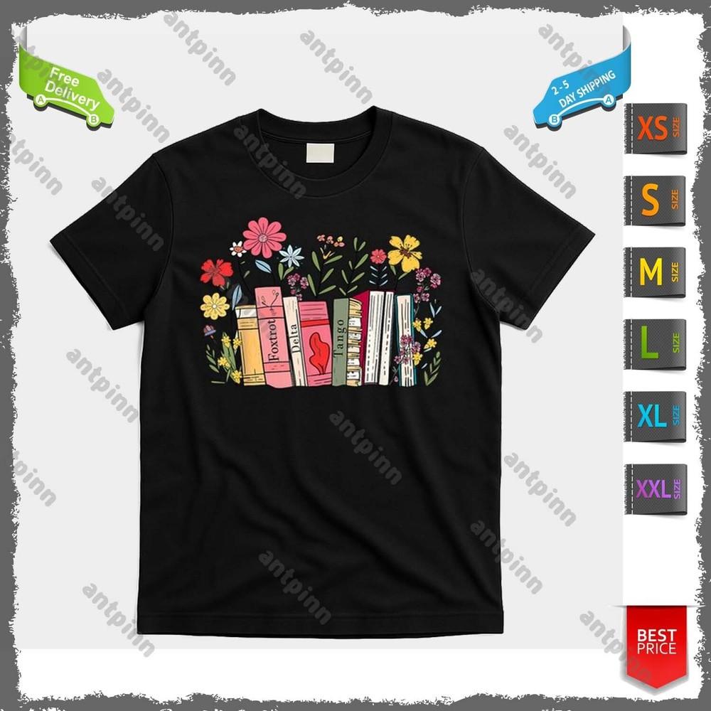Foxtrot Delta Tango Women Book Loves Retro Funny T-Shirt Unisex Unisex T-Shirt S