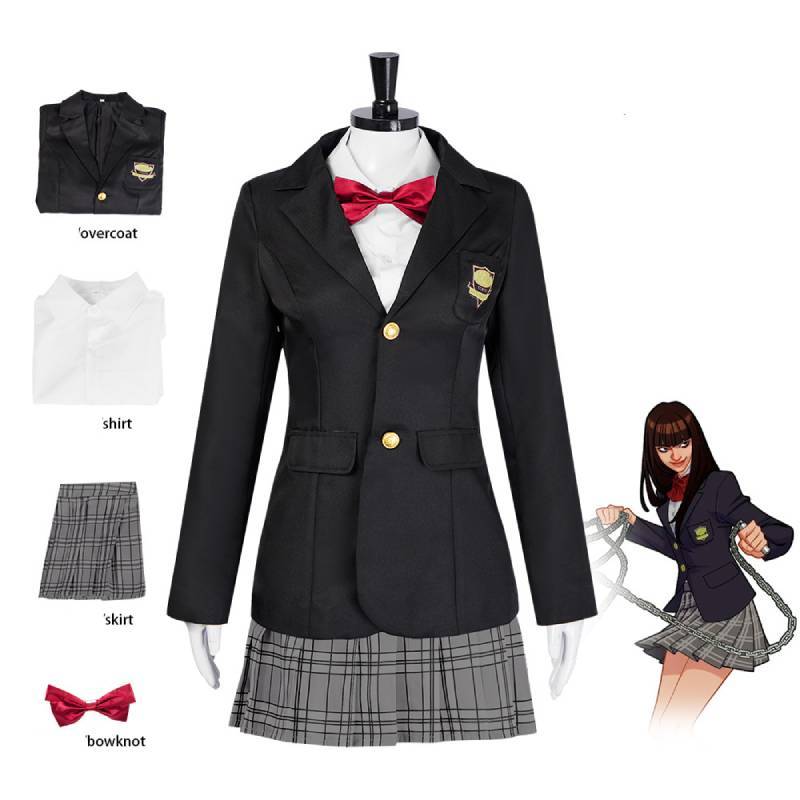 Kill Bill Gogo Yubari Cosplay Tērps