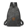 Retro Large Capacity PU Backpack Women's Chest Bag