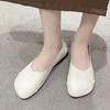 Concise Shoes Female Basic Women's Flats Daily Casual Flats Women Shallow Slip On Soft Bottom Outdoor Shoes Women Zapatos