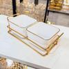 Creative Fruit and Snack Storage Platter with Nut Compartments for Home, Bar, and Living Room