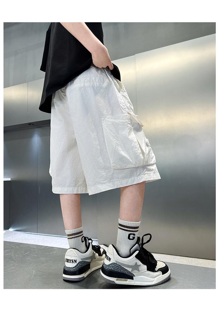 Men's Pants, Children's Summer Work Pants, 2026 New Trend, Boys' Summer Thin Shorts, Young Master's Casual Pants