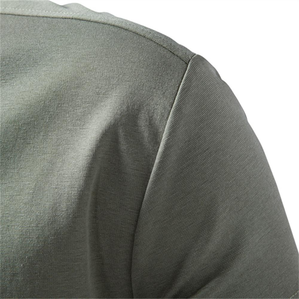 AIOPESON T-shirt da uomo basic a maniche corte Girocollo tinta unita Casual in misto cotone Traspirante Top estivo Per uso quotidiano