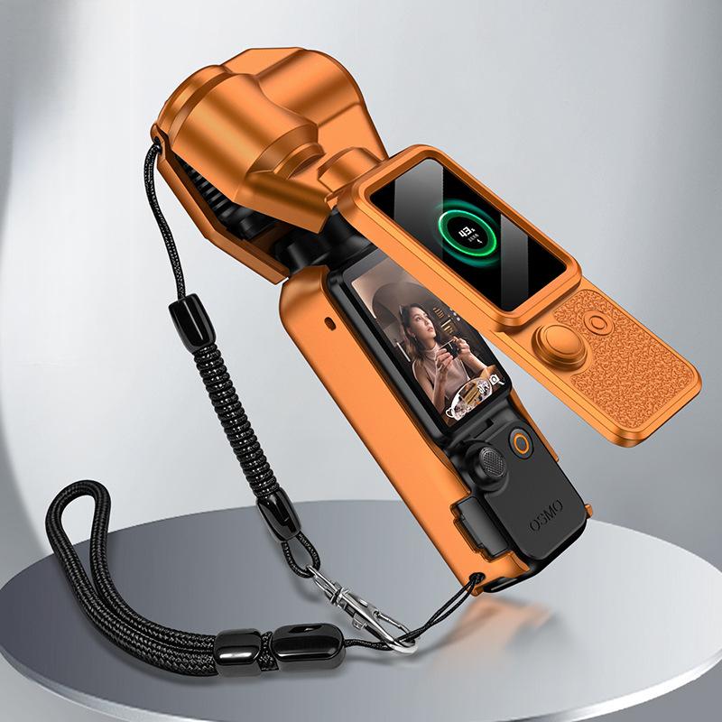 For DJI Osmo Pocket 4 Magnetic Protective Case Shockproof Hard Cover Anti-Scratch Camera Cover for Action Photography
