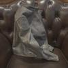 Men's Khaki Distressed Leather Jacket with Stand Collar and Multi-Pocket Design