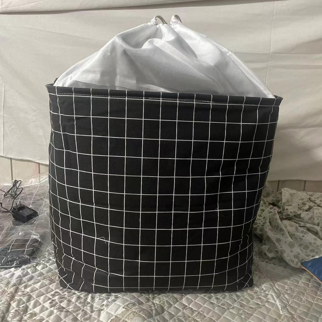 Cube Folding Fabric Storage Basket Closet Organizador Clothes Storage Boxes Home Office Shelf Organizers for Kids Toys Organizer