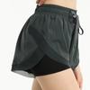 Breathable Loose Sports Shorts Women's Summer Anti-light Three-point Yoga Shorts Elastic Hip Lift Slim Running Fitness Pants