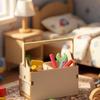 Exquisite Wooden Dollhouses Toolbox In 1/12 Scale Perfect For Miniature Scene Photo Props