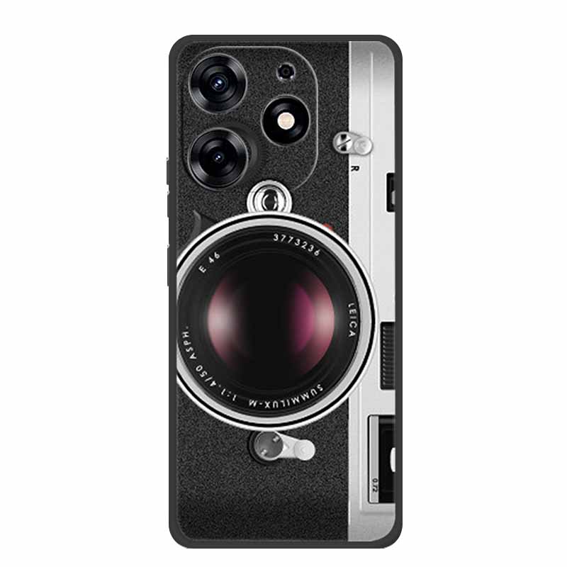 For Tecno Spark 20 Pro Case Spark20 Pro Coque Black Silicone Soft Back Cover For Tecno Spark 10 Pro Ki7 Phone Case Spark10 Pro