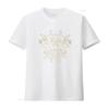 HIM Band Heartagram Schwarzes T-Shirt 100% Baumwolle Mode Oberteil Vintage Gewaschen Dehnbar Vielseitiges Oberteil Für den Alltag Streetwear