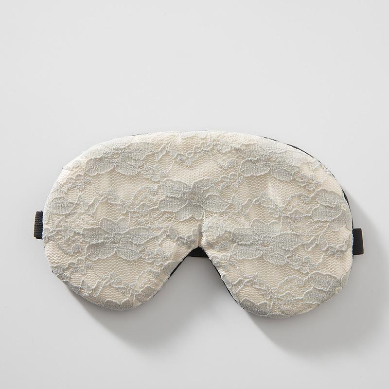 Lace Flower Eye Mask Ice Compress Hot Compress Elastic Adjustable Buckle Protective Blackout Sleeping Eye Mask