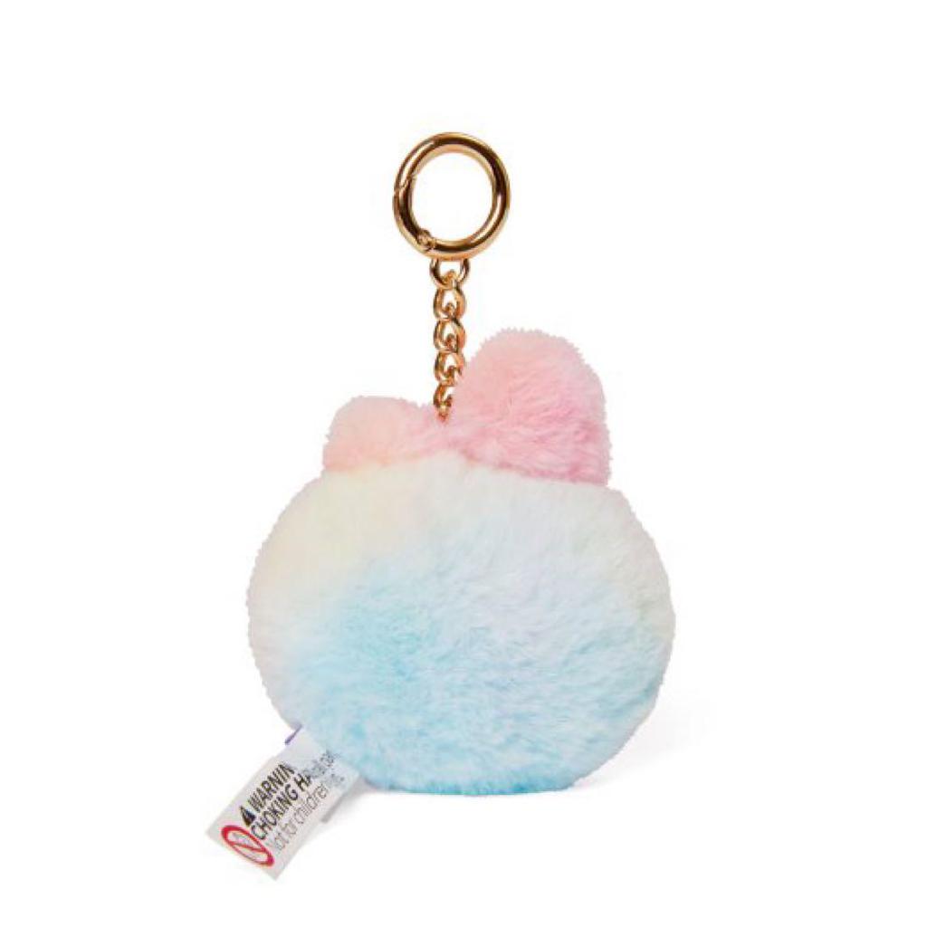 [USED] BT21 Baby Rainbow Flat Face Bag Charm COOKY